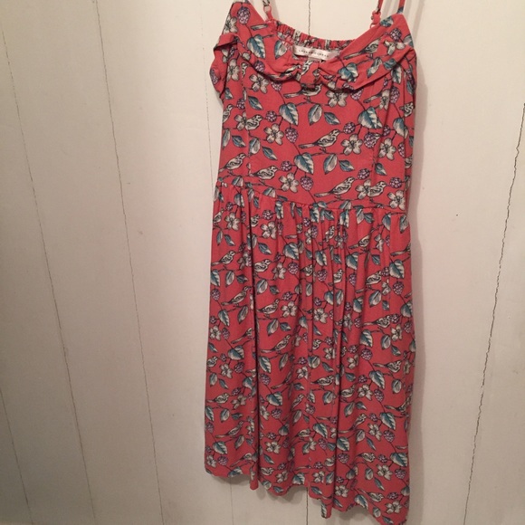 Lauren Conrad - Bird/Floral Print Dress - Picture 2 of 4
