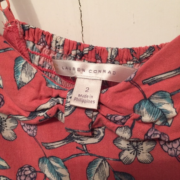 Lauren Conrad - Bird/Floral Print Dress - Picture 4 of 4