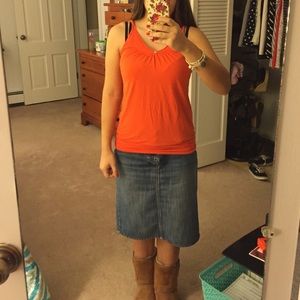 🎉Reduced🎉 Orange tank top