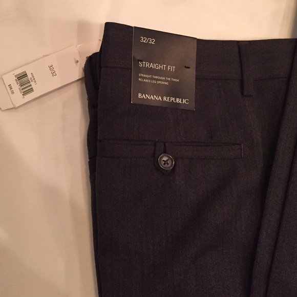 Men's Banana Republic Straight Fit dress pants - Picture 1 of 3