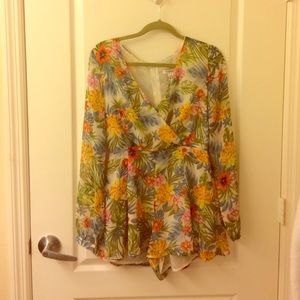 Floral romper