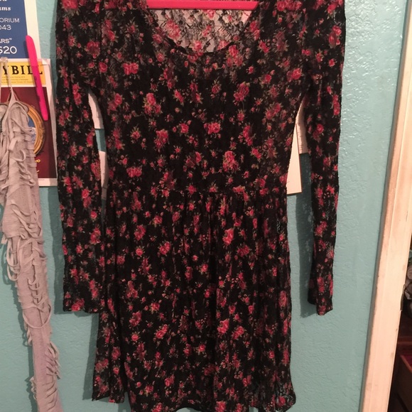 Floral print dress