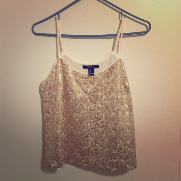 Forever 21 sequined cami