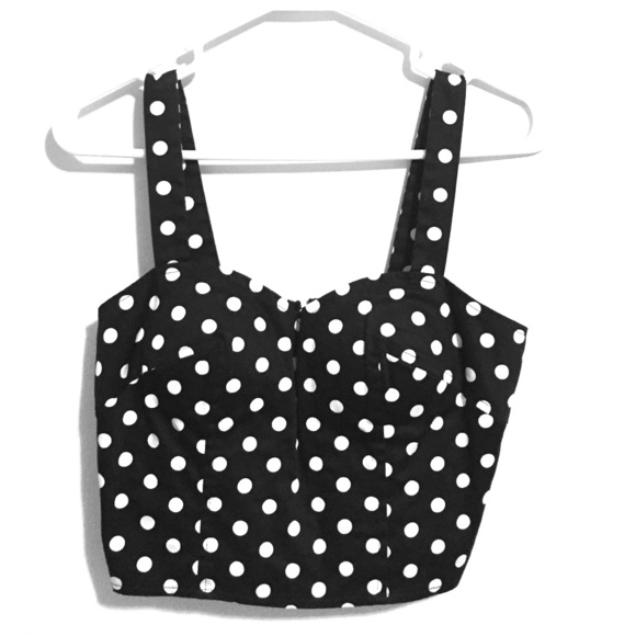 Charlotte Russe bustier style top