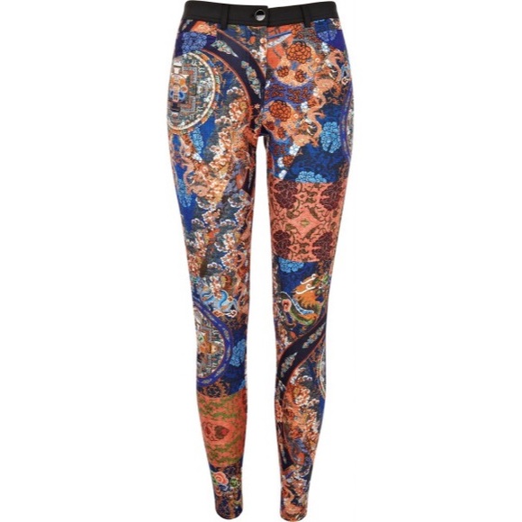 River Island print pants