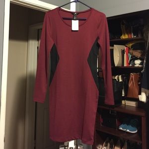 Maroon dress