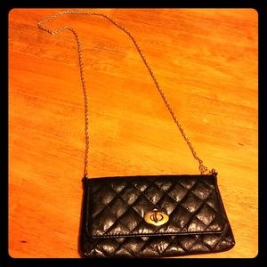 MUST HAVE black cross body bag or clutch