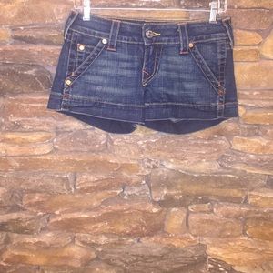 True Religion Jean Shorts