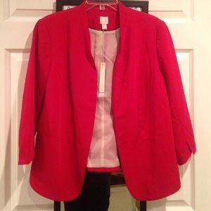 LC Lauren Conrad Tango Red Blazer