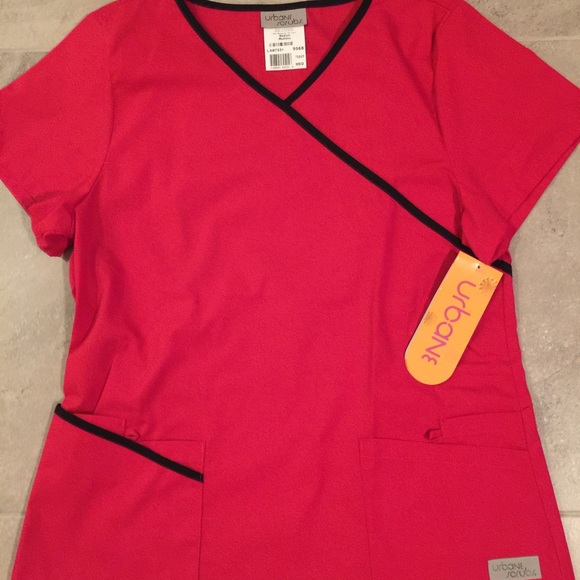 Urbane scrub top
