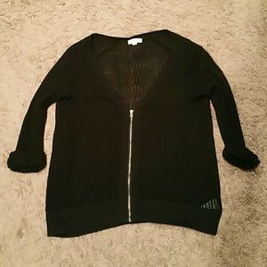 Zip up sweater