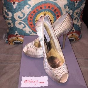 💎Jennifer Lopez Blingy Blush Heels💎