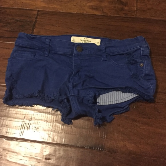 Abercrombie & Fitch Blue Shorts