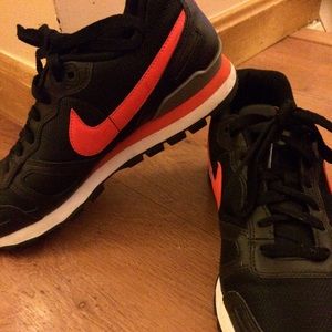 Black and orange Nike classics