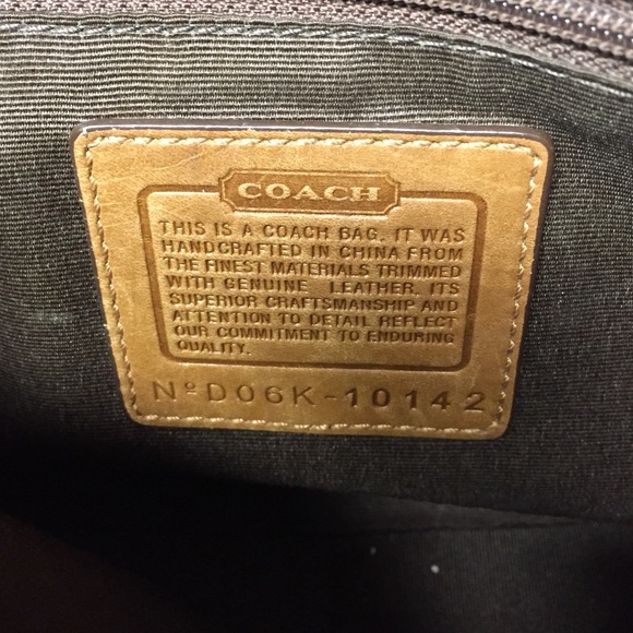 Coach bag - Khaki Optic - Suede Collection - Picture 2 of 6