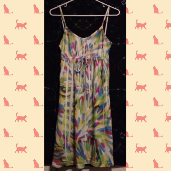 Colorful Tank Dress - Picture 1 of 2