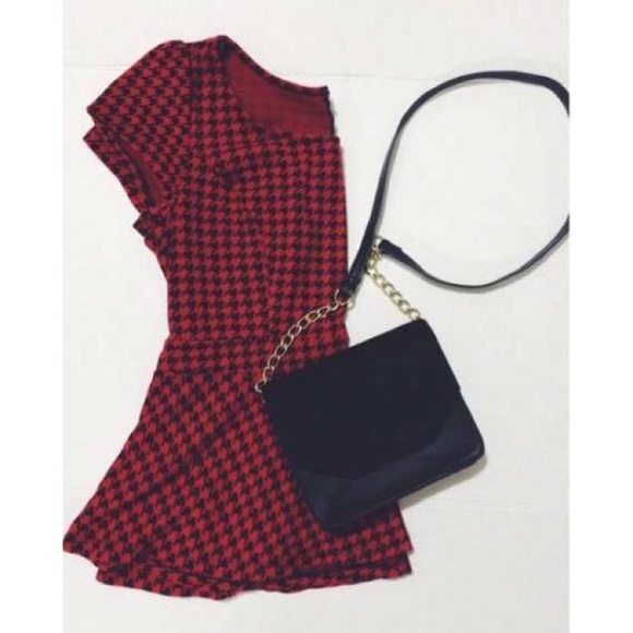 • BTS Sale • Checker peplum top