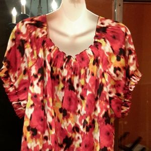 Multi  color plus size fun for fall