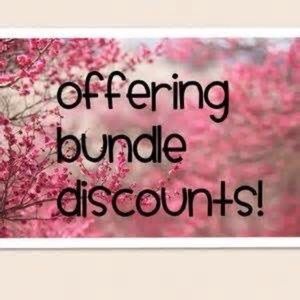 Bundle discounts ladies!