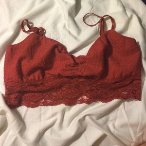 Red Urban Outfitters Bralette