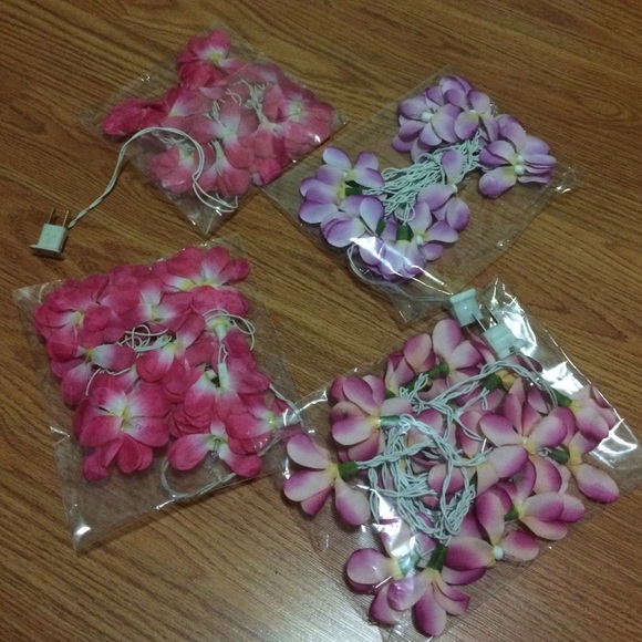 4 Flower light decoration