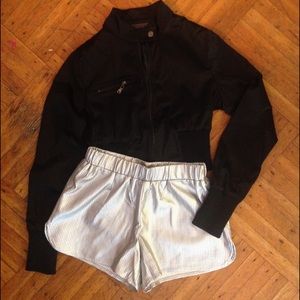 NEW! Silver shorts