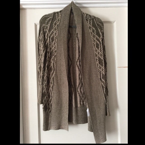 Waffle Green and Tan Throw