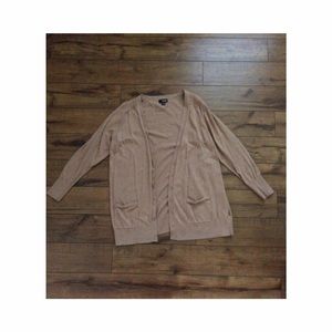 Tan cardigan