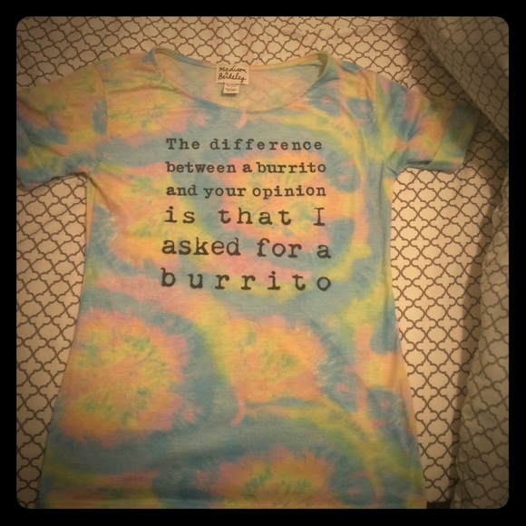 madison and berkeley tie dye tee