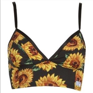 Jac vanek sunflower bralette