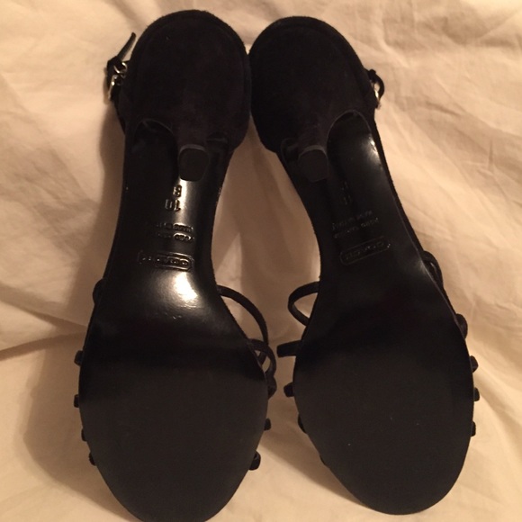 Coach Ankle Strap Stiletto Sandals - Picture 3 of 4