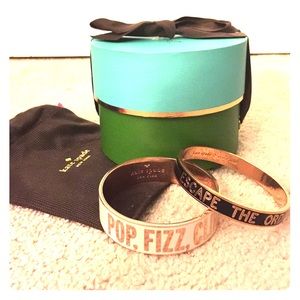 Kate Spade Bracelets (2) in rose gold! 🎉
