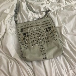 Over the shoulder purse.