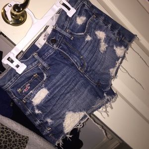 Hollister high wasted shorts