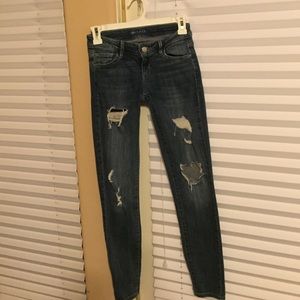 Guess Skinny Kate ripped jeans