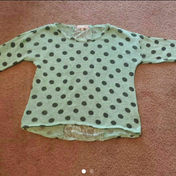 Thin Polka dot Sweater