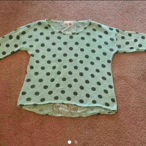 Thin Polka dot Sweater