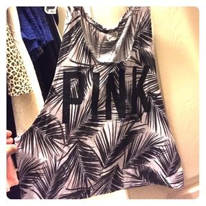 Pink Victoria's Secret muscle Tank top