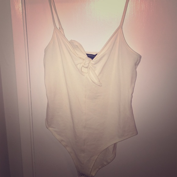 Cream bodysuit