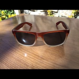 Red retro sunglasses