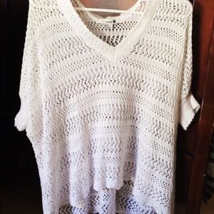 Forever 21 crochet shirt