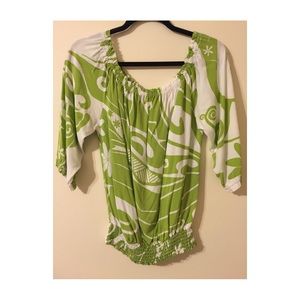 Wahine Toa Printed Top size XS