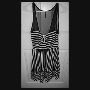 Black and White Dress