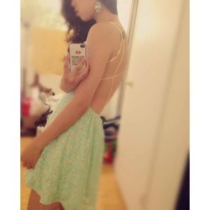 Nasty Gal floral dress