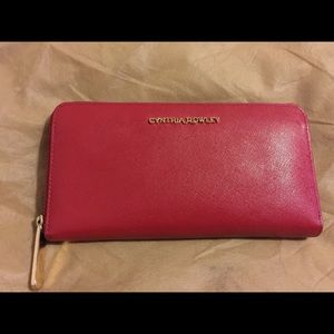 Cynthia Rowley red wallet