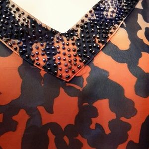 Plus size top with elastic  bottom