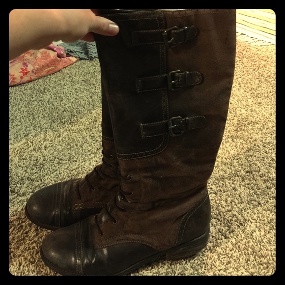 Brown boots