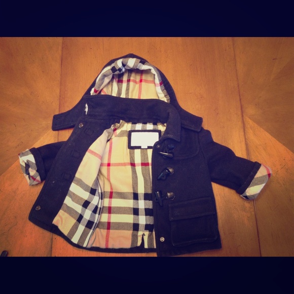 Authentic 18 months baby Burberry winter coat