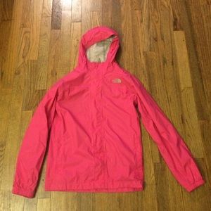 North Face Rain Jacket girls L