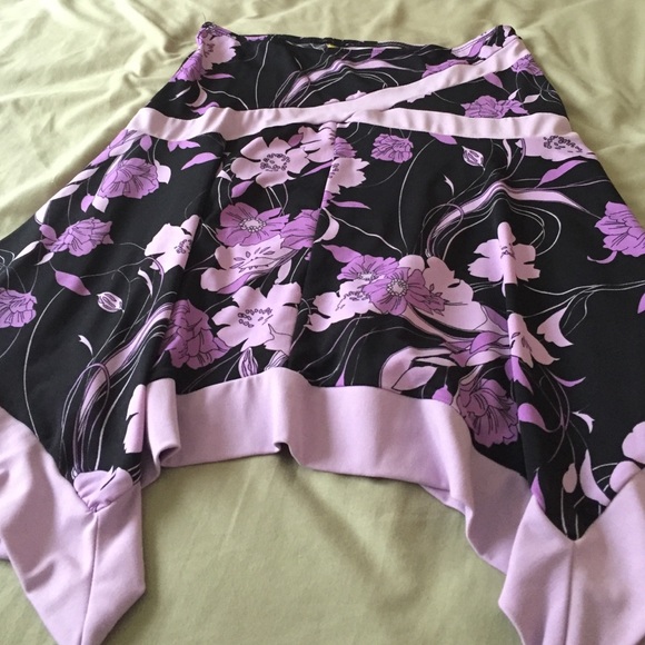Purple&Black Skirt